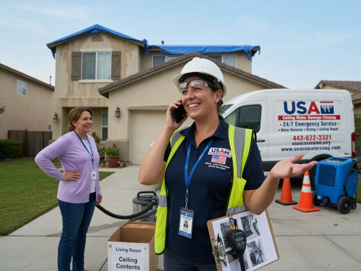 Ceiling Water Damage Restoration Crescent City, IL FAQs